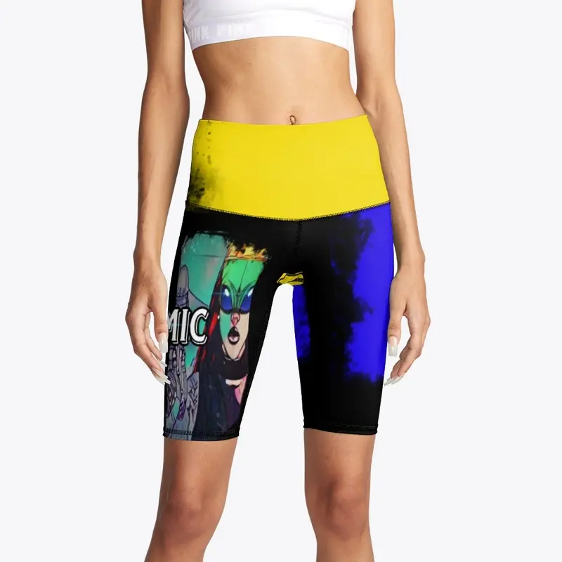 "Worlds" biker shorts